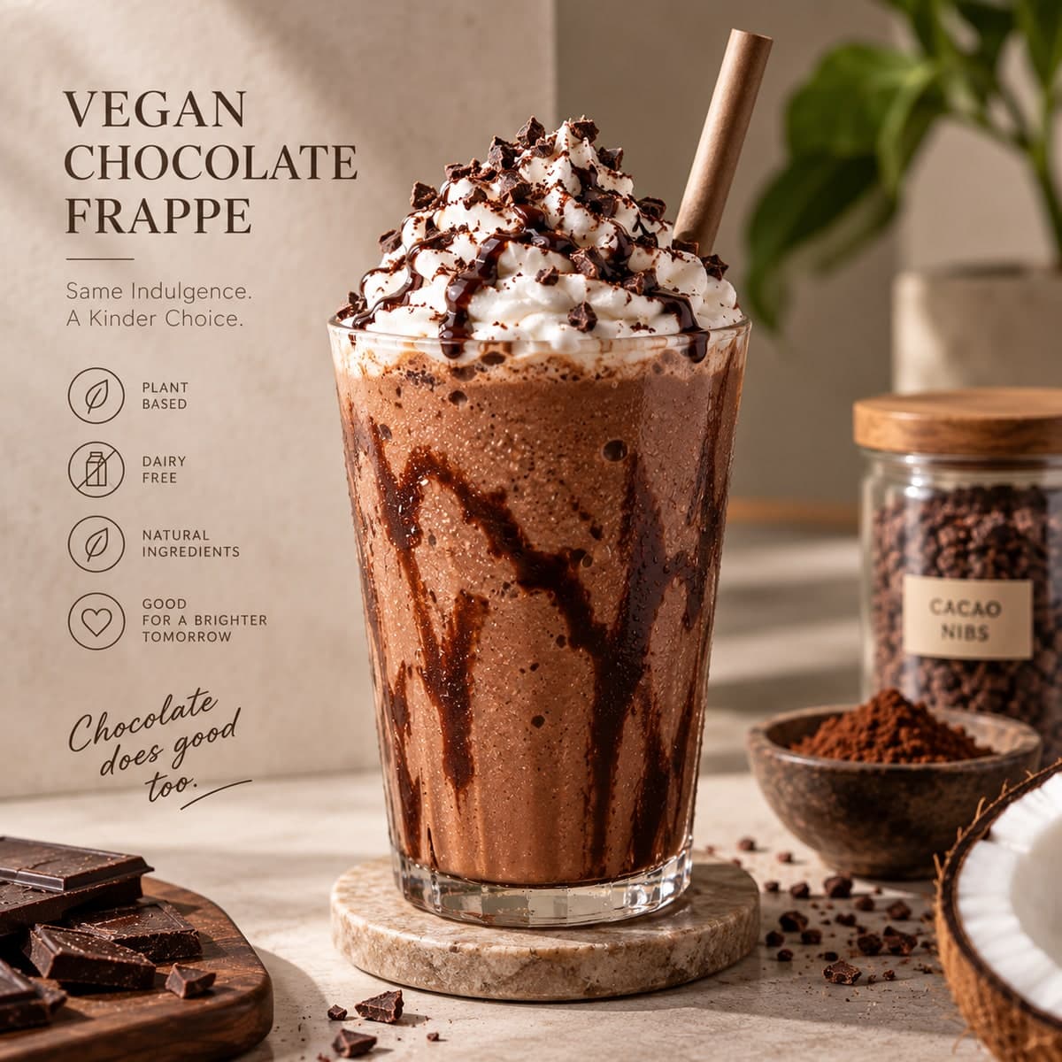 Vegan Chocolate Frappe