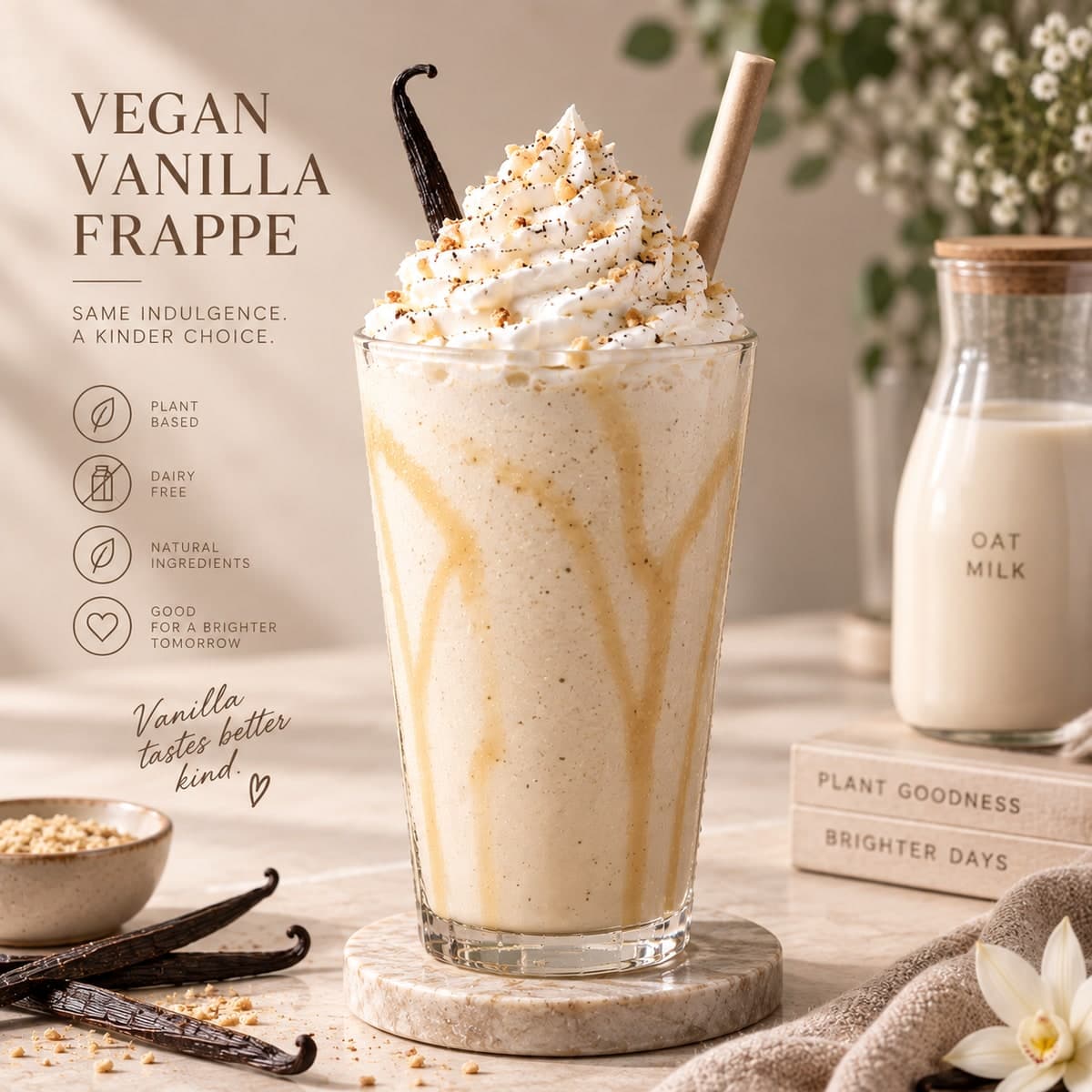 Vegan Vanilla Frappe