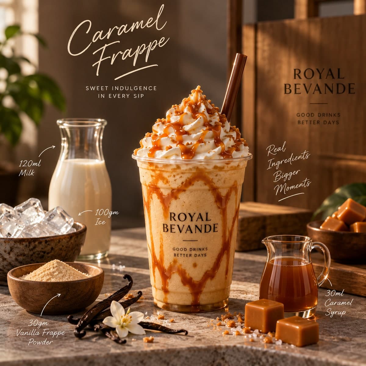 Caramel Frappe